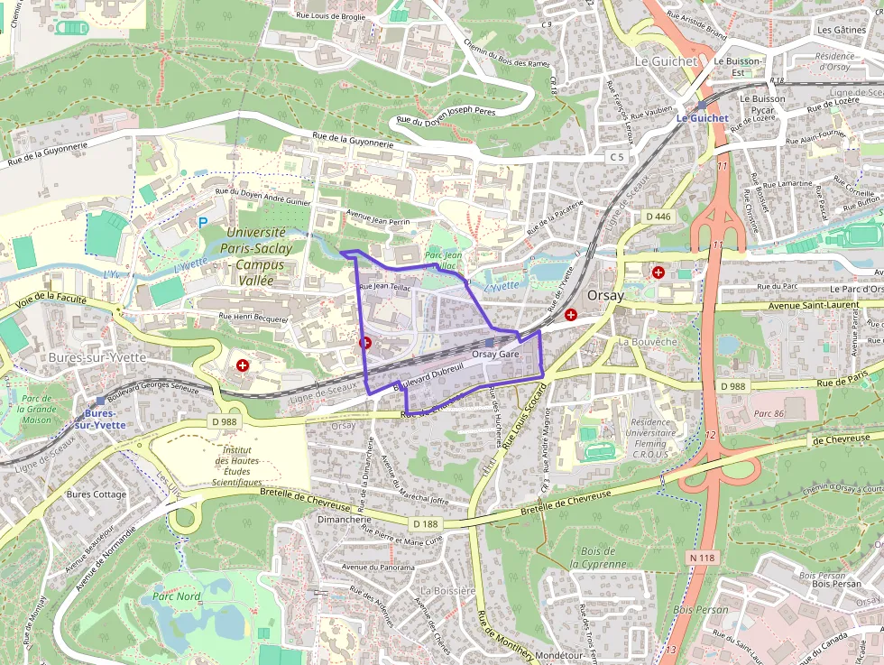 Appartement 40 m² une piece à vendre à Orsay