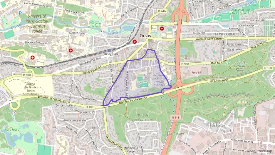 Appartement 58 m² deux pieces à vendre à Orsay