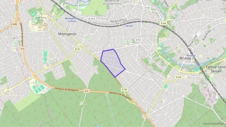 Appartement 61 m² trois pièces à vendre à Yerres