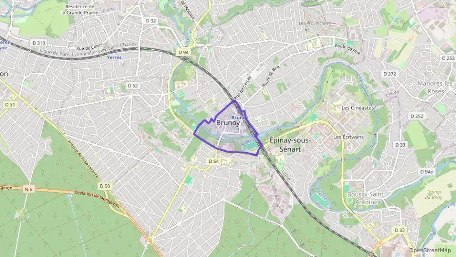 Appartement 45 m² deux pieces à vendre à Brunoy Appartement 45 m² deux pieces à vendre à Brunoy