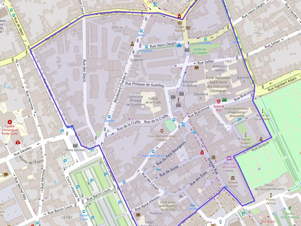 Appartement 53 m² deux pieces à vendre à Nancy