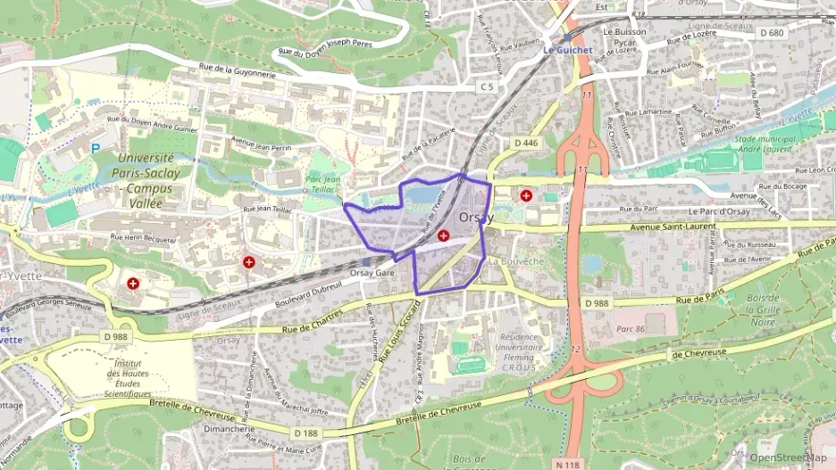 Appartement 30 m² une piece à vendre à Orsay Appartement 30 m² une piece à vendre à Orsay