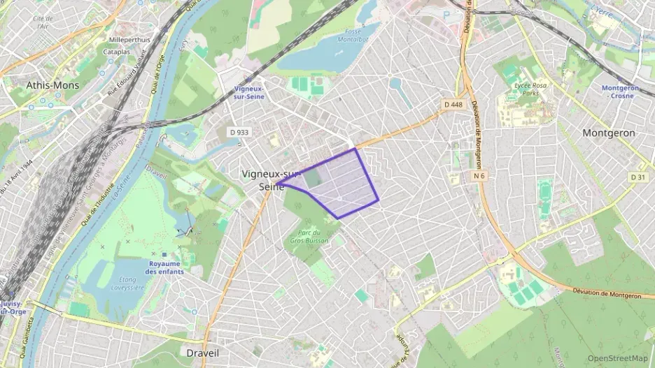 Appartement 58 m² trois pièces à vendre à Vigneux-sur-Seine Appartement 58 m² trois pièces à vendre à Vigneux-sur-Seine