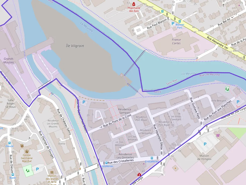 Appartement 50 m² deux pieces à vendre à Nancy