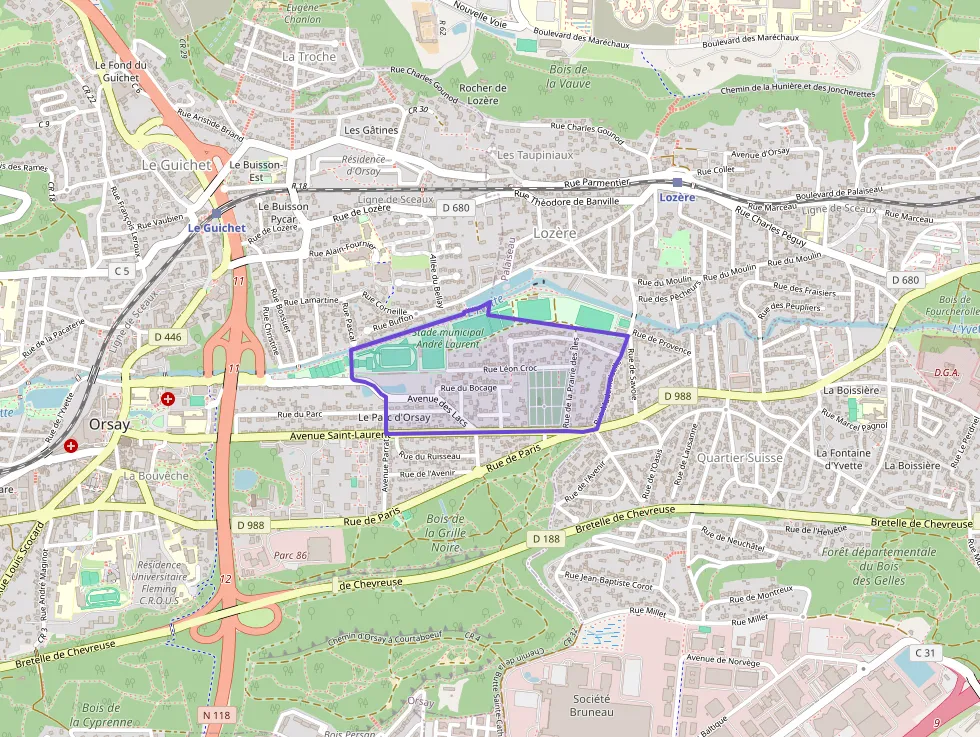 Appartement 47 m² deux pieces à vendre à Orsay