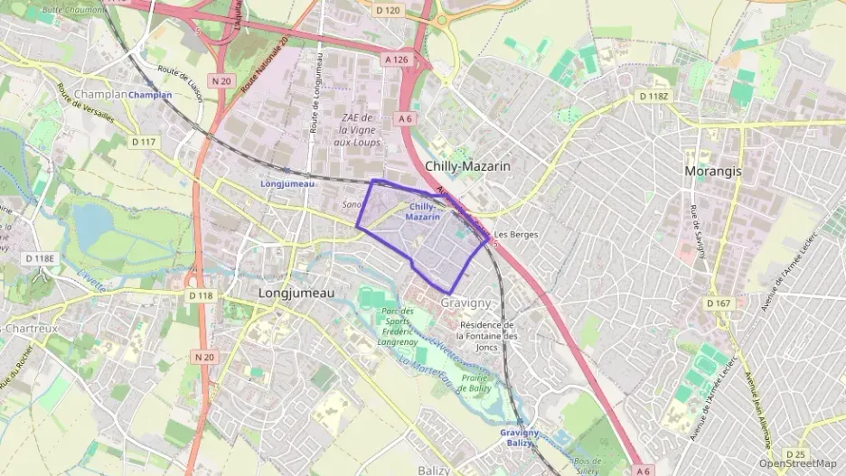 Appartement 52 m² deux pieces à vendre à Chilly-Mazarin Appartement 52 m² deux pieces à vendre à Chilly-Mazarin