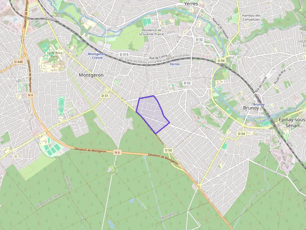 Appartement 62 m² trois pièces à vendre à Yerres