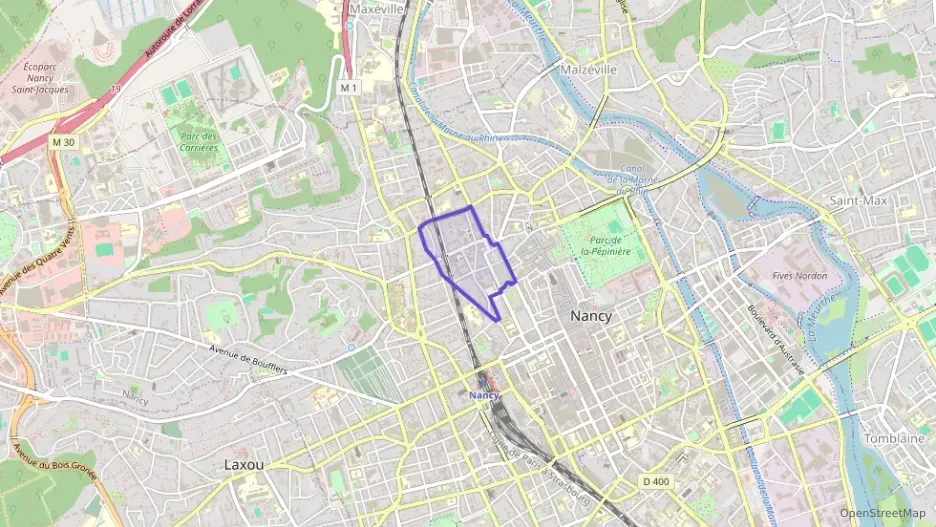 Appartement 20 m² une piece à vendre à Nancy Appartement 20 m² une piece à vendre à Nancy