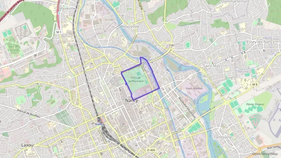 Appartement 86 m² quatre pièces à vendre à Nancy