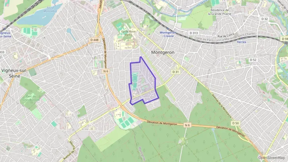 Appartement 80 m² trois pièces à vendre à Montgeron