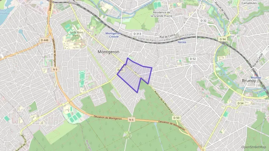Appartement 72 m² trois pièces à vendre à Montgeron