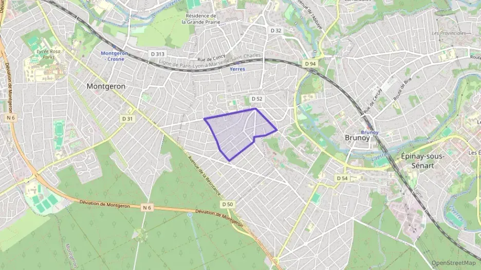 Appartement 61 m² trois pièces à vendre à Yerres