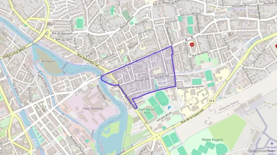 Appartement 72 m² quatre pièces à vendre à Saint-Max