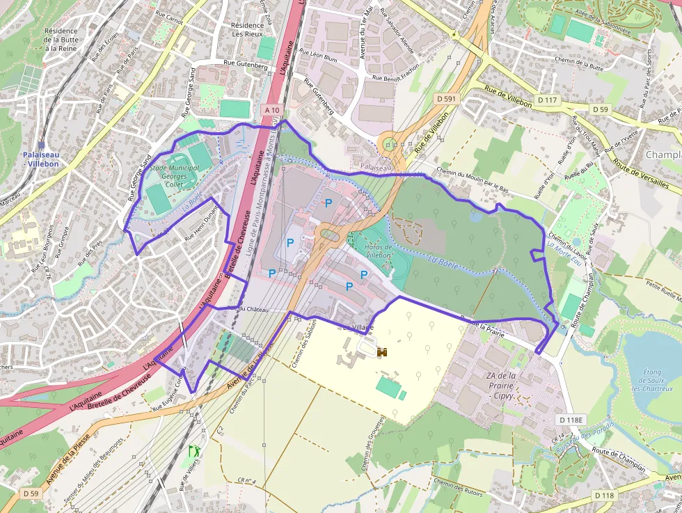 Appartement 61 m² trois pièces à vendre à Villebon-sur-Yvette