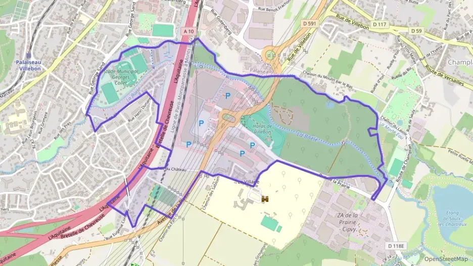 Appartement 61 m² trois pièces à vendre à Villebon-sur-Yvette