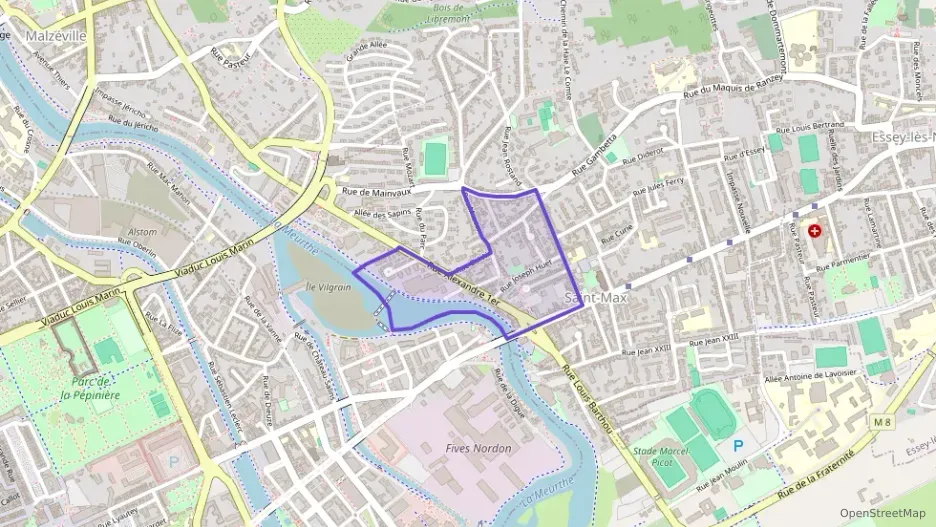 Appartement 49 m² deux pieces à vendre à Saint-Max Appartement 49 m² deux pieces à vendre à Saint-Max