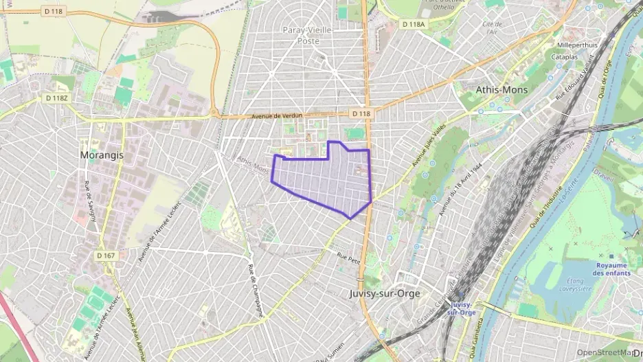 Appartement 90 m² quatre pièces à vendre à Athis-Mons