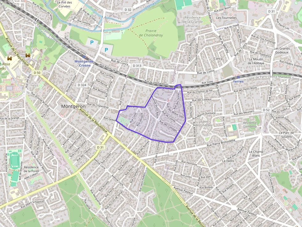 Appartement 64 m² trois pièces à vendre à Montgeron