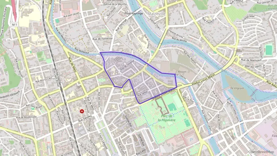 Appartement 47 m² trois pièces à vendre à Nancy