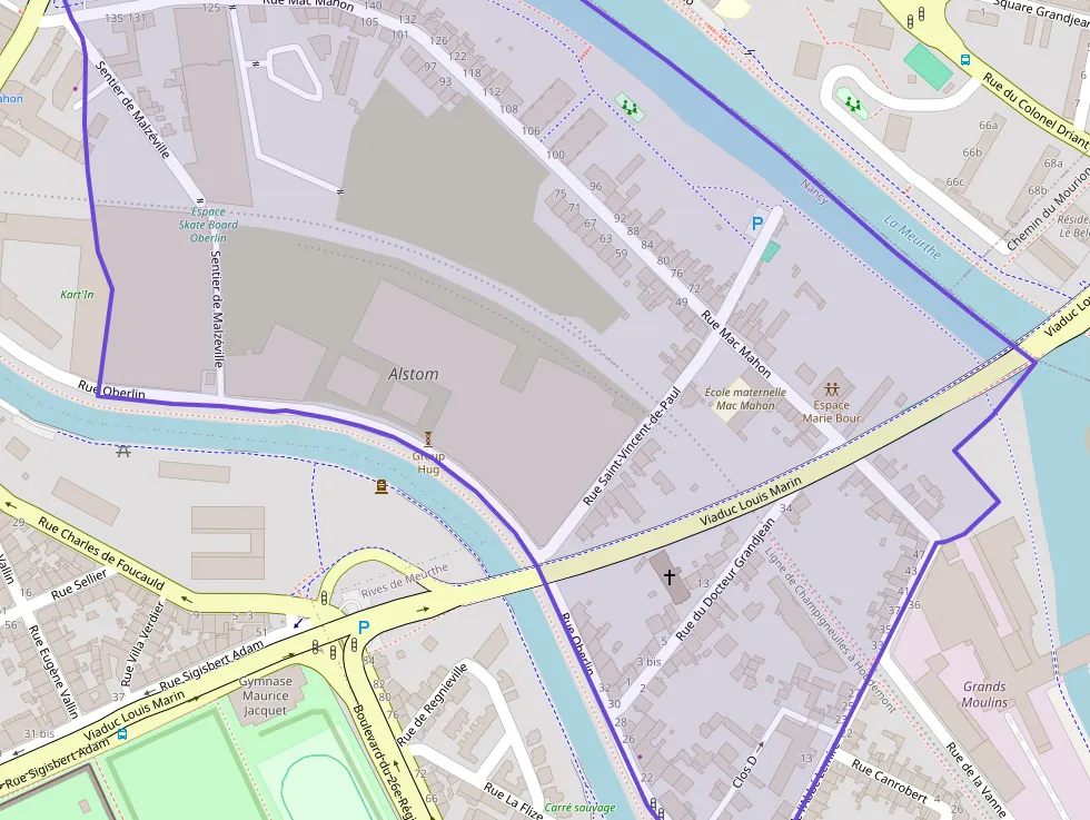 Appartement 52 m² trois pièces à vendre à Nancy