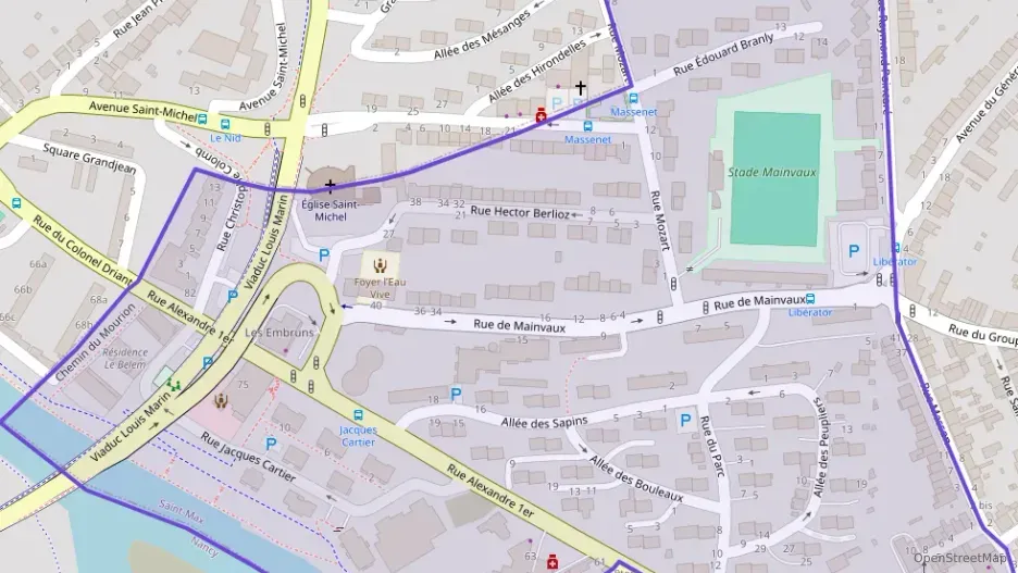 Appartement 69 m² trois pièces à vendre à Saint-Max Appartement 69 m² trois pièces à vendre à Saint-Max