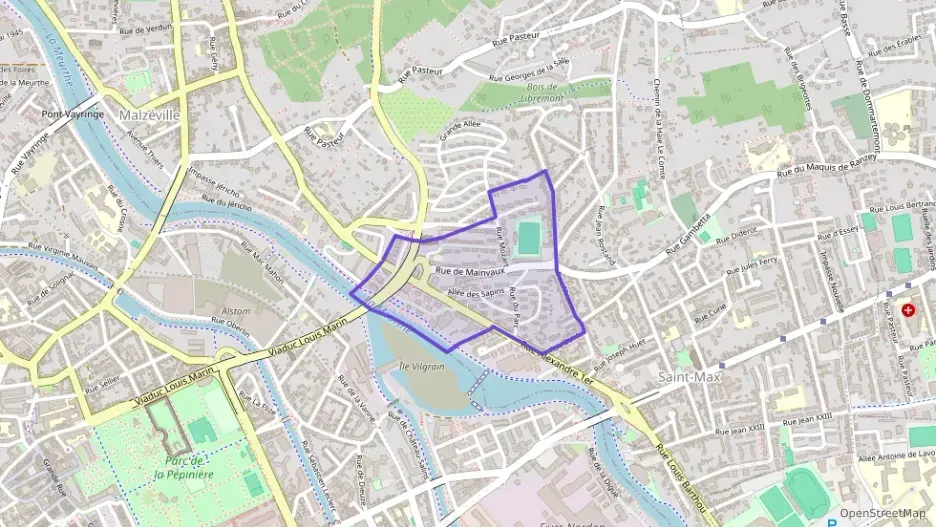 Appartement 67 m² trois pièces à vendre à Saint-Max