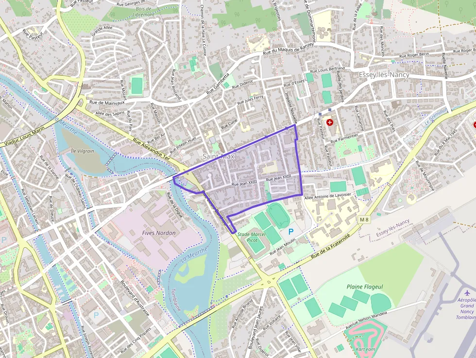 Appartement 47 m² deux pieces à vendre à Saint-Max