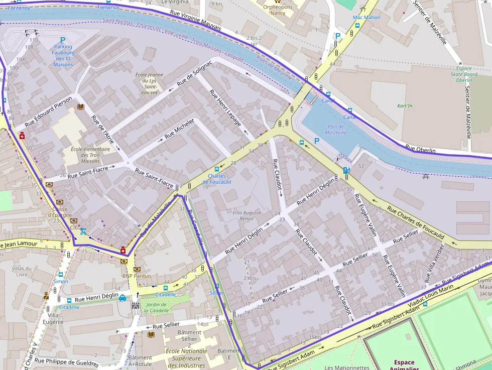 Appartement 55 m² deux pieces à vendre à Nancy