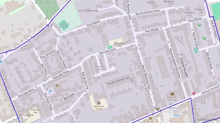 Appartement 76 m² quatre pièces à vendre à Saint-Max Appartement 76 m² quatre pièces à vendre à Saint-Max