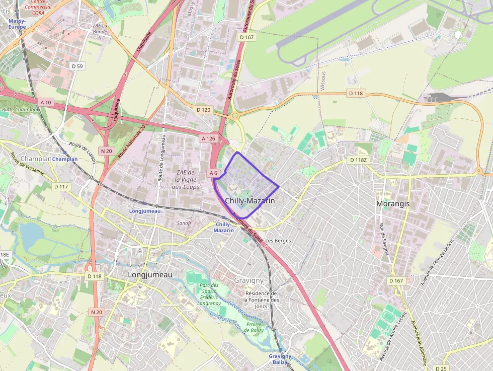 Appartement 28 m² une piece à vendre à Chilly-Mazarin