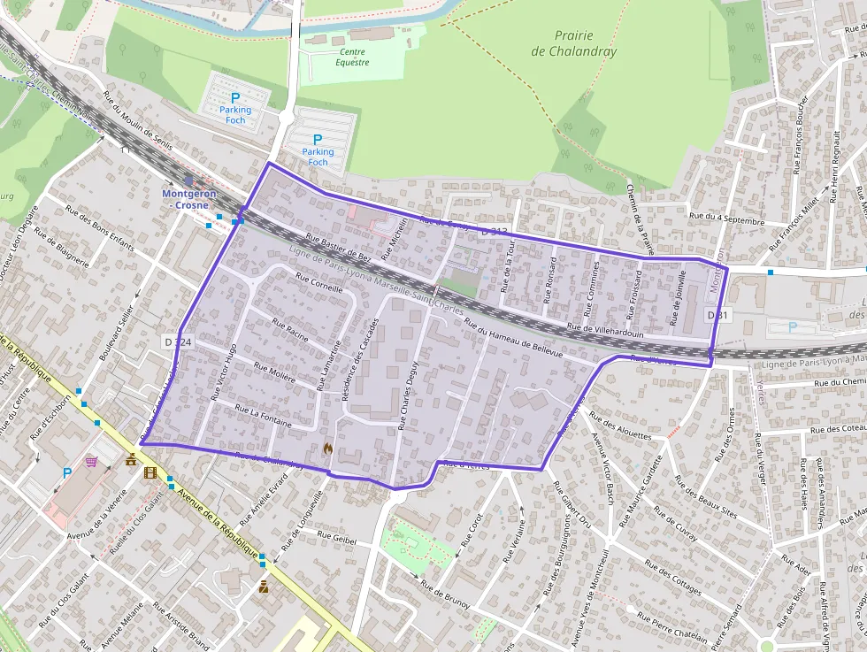 Appartement 45 m² trois pièces à vendre à Montgeron