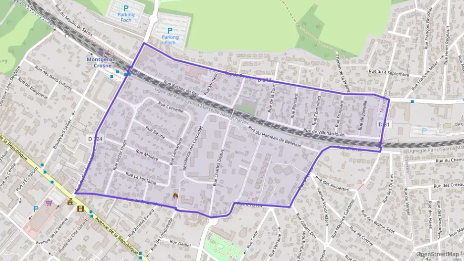 Appartement 45 m² trois pièces à vendre à Montgeron Appartement 45 m² trois pièces à vendre à Montgeron