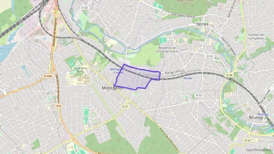 Appartement 45 m² trois pièces à vendre à Montgeron Appartement 45 m² trois pièces à vendre à Montgeron