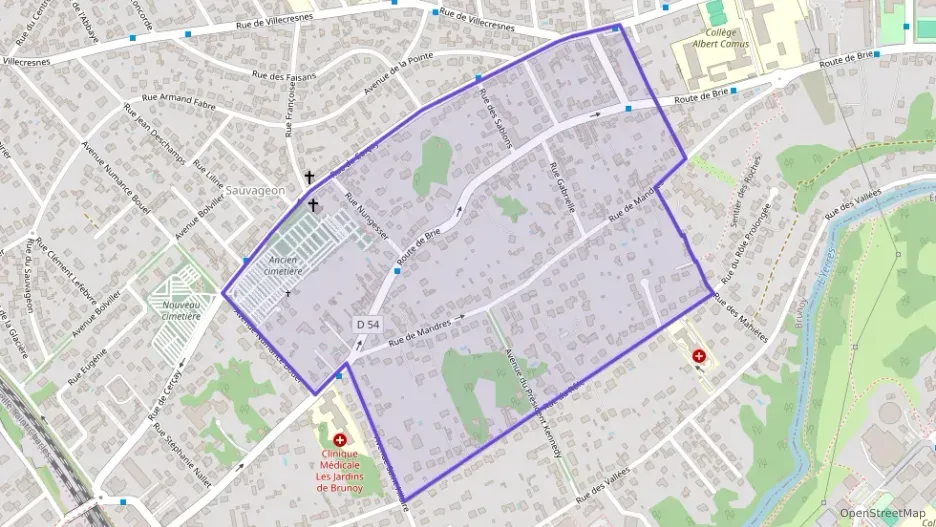 Appartement 57 m² trois pièces à vendre à Brunoy
