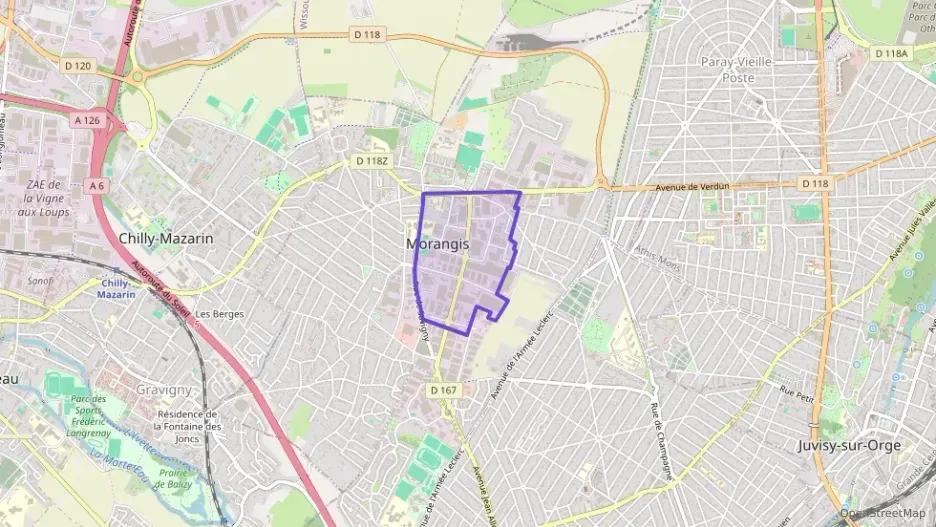 Appartement 59 m² trois pièces à vendre à Morangis Appartement 59 m² trois pièces à vendre à Morangis