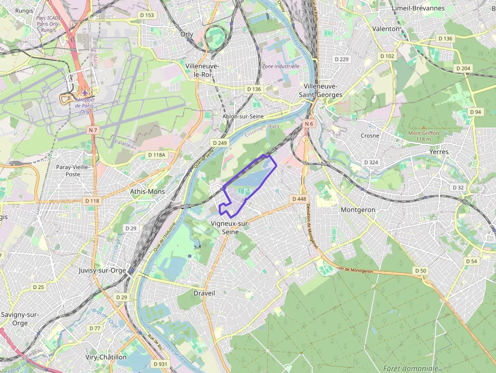 Appartement 29 m² une piece à vendre à Vigneux-sur-Seine