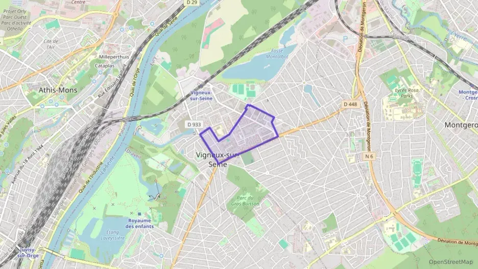 Appartement 71 m² quatre pièces à vendre à Vigneux-sur-Seine Appartement 71 m² quatre pièces à vendre à Vigneux-sur-Seine