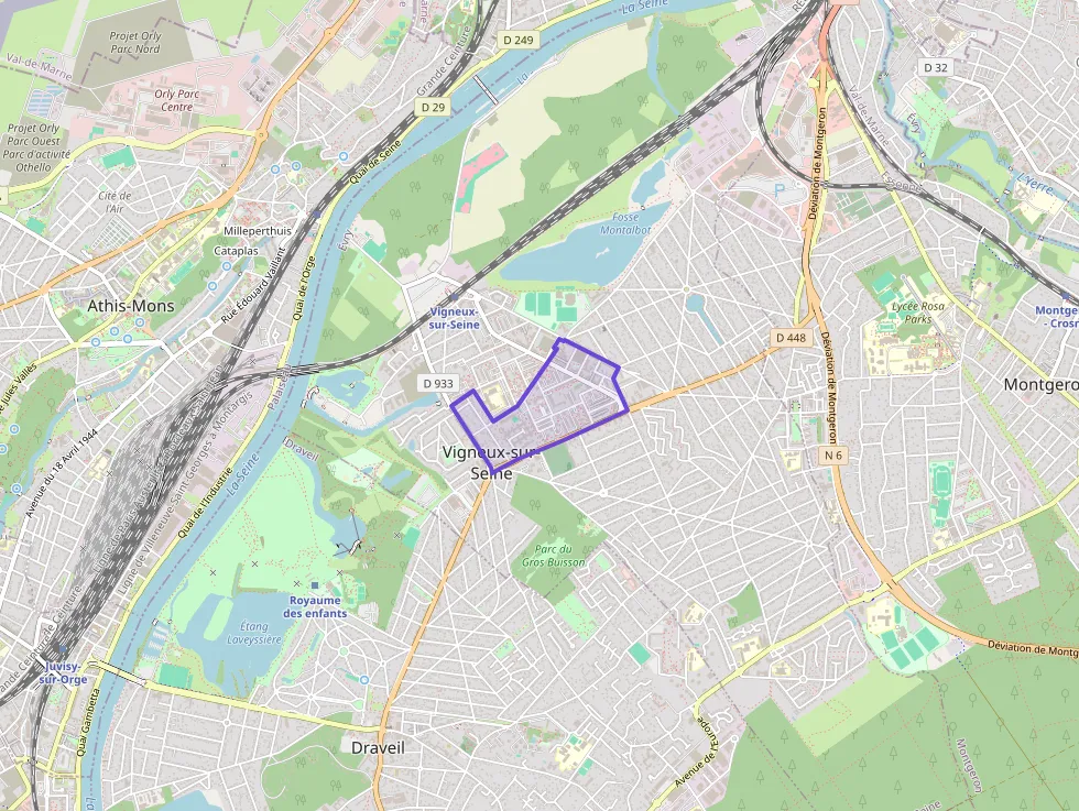 Appartement 41 m² deux pieces à vendre à Vigneux-sur-Seine