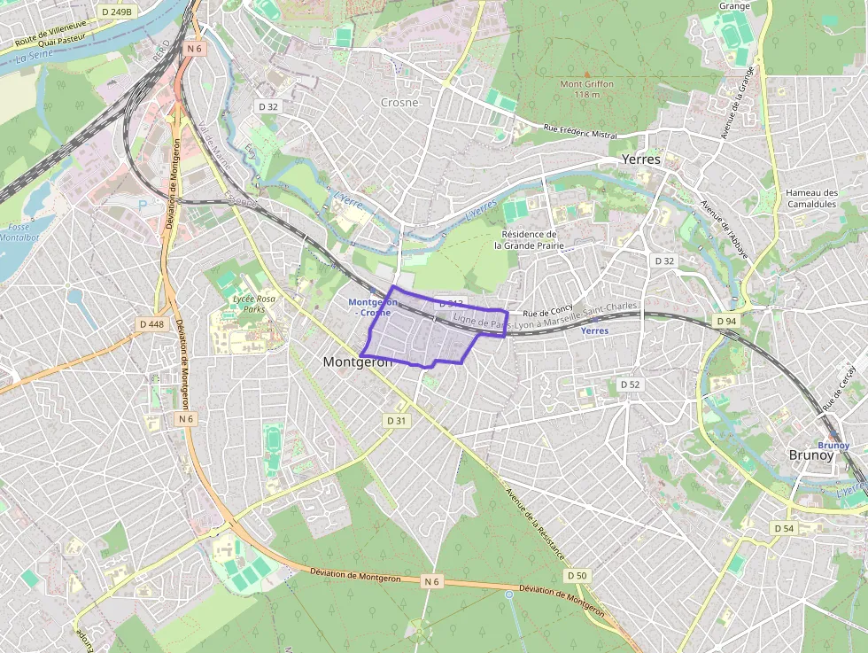 Appartement 46 m² deux pieces à vendre à Montgeron