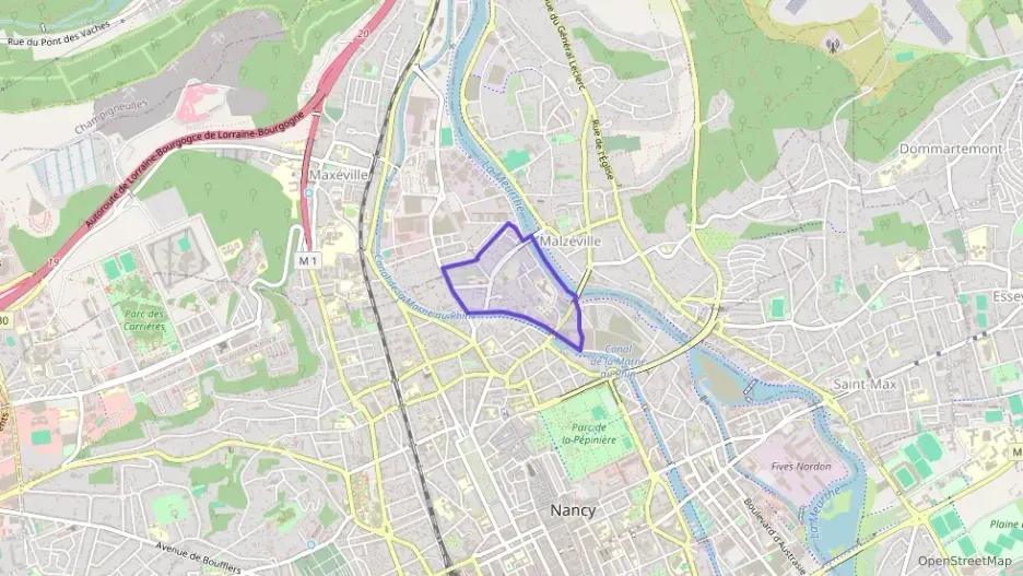 Appartement 122 m² trois pièces à vendre à Nancy