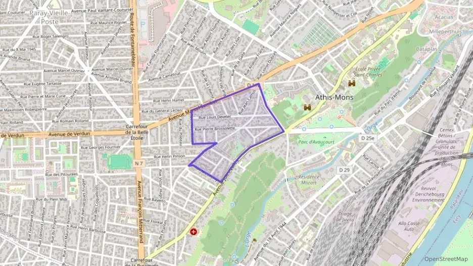 Appartement 34 m² une piece à vendre à Athis-Mons