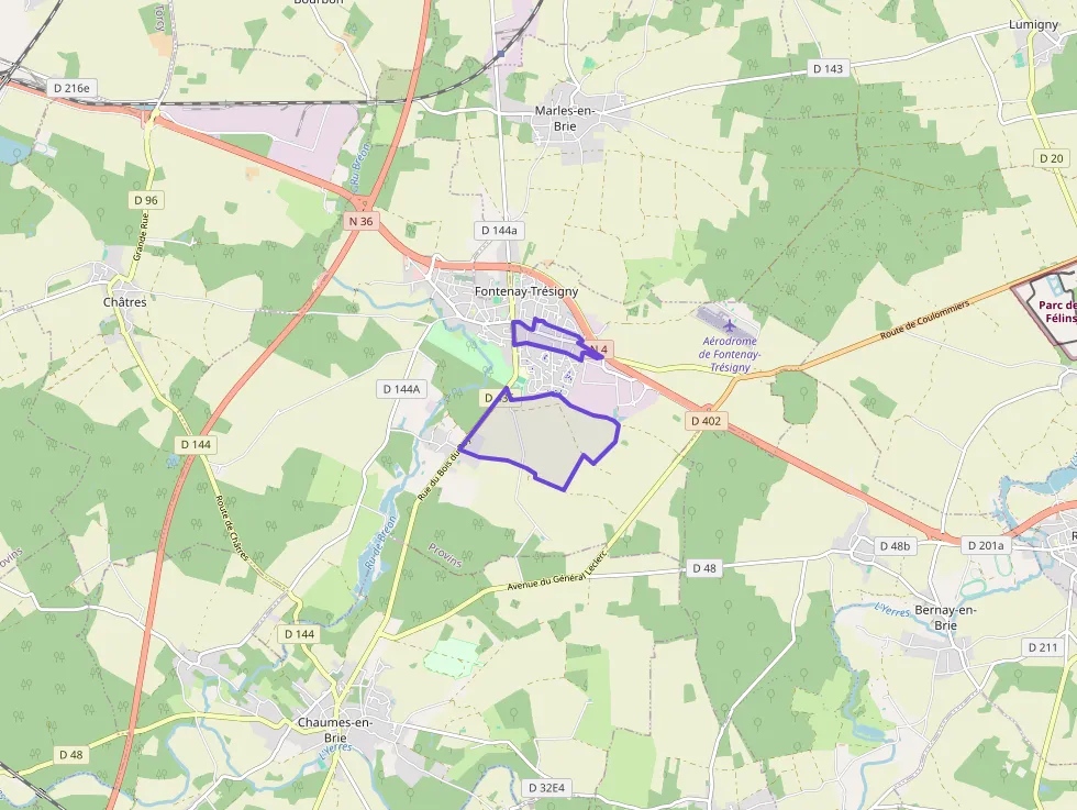 Appartement 55 m² trois pièces à vendre à Fontenay-Trésigny