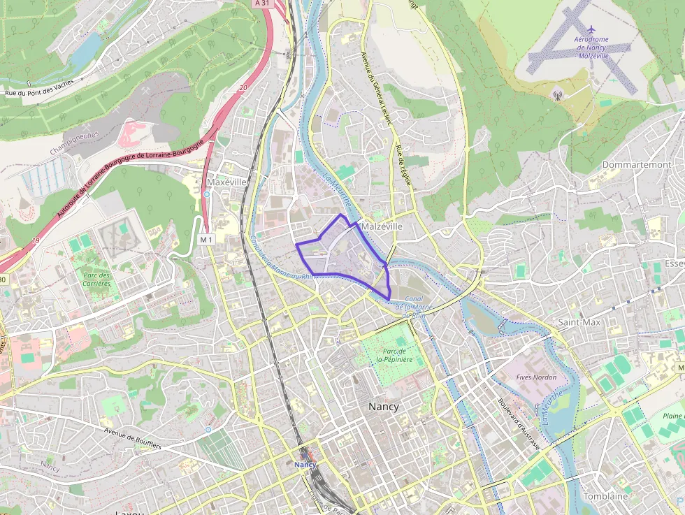 Appartement 66 m² trois pièces à vendre à Nancy