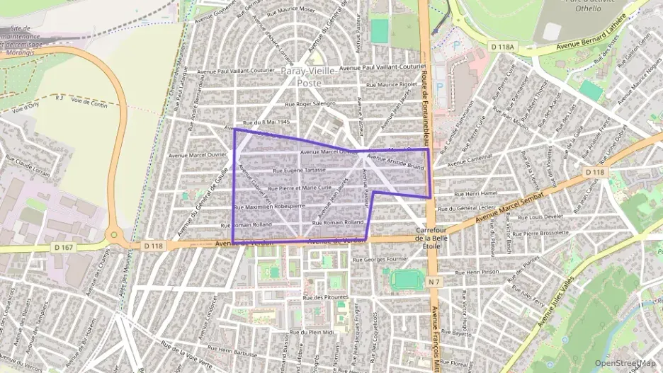 Appartement 50 m² deux pieces à vendre à Paray-Vieille-Poste