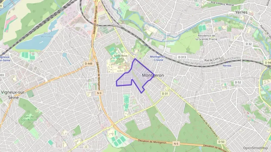 Appartement 40 m² trois pièces à vendre à Montgeron Appartement 40 m² trois pièces à vendre à Montgeron