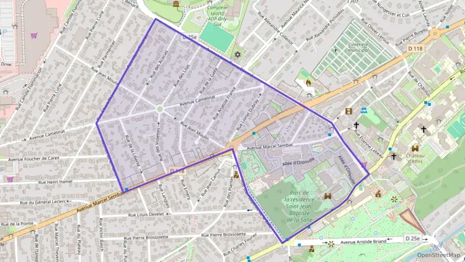 Appartement 59 m² trois pièces à vendre à Athis-Mons