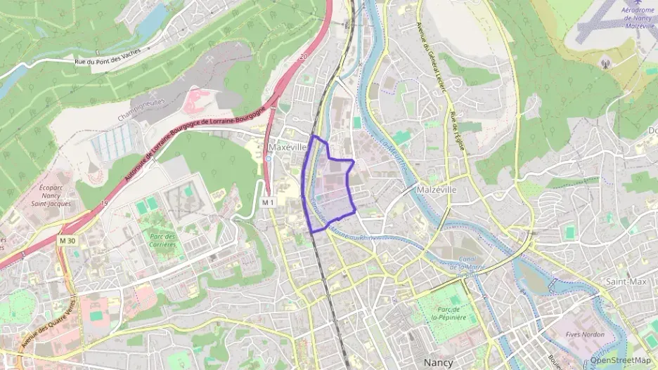 Appartement 36 m² une piece à vendre à Maxéville