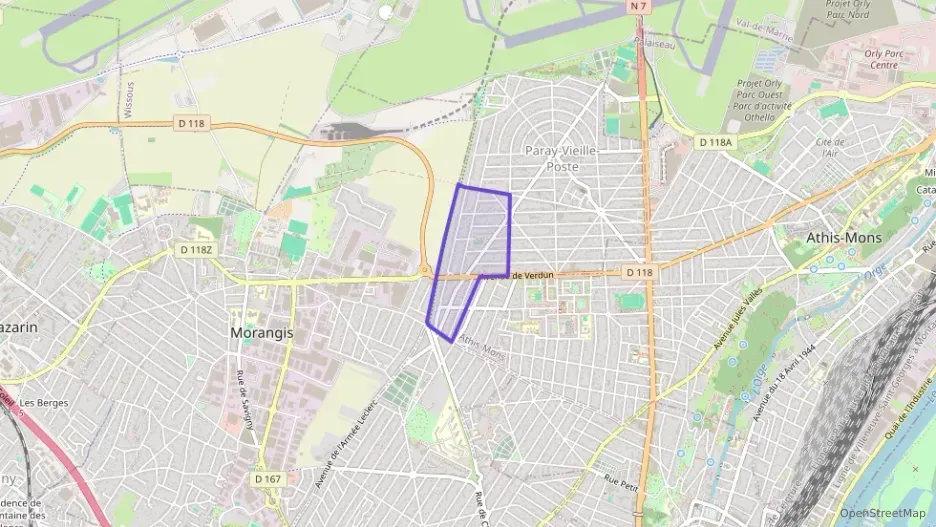 Appartement 100 m² quatre pièces à vendre à Paray-Vieille-Poste