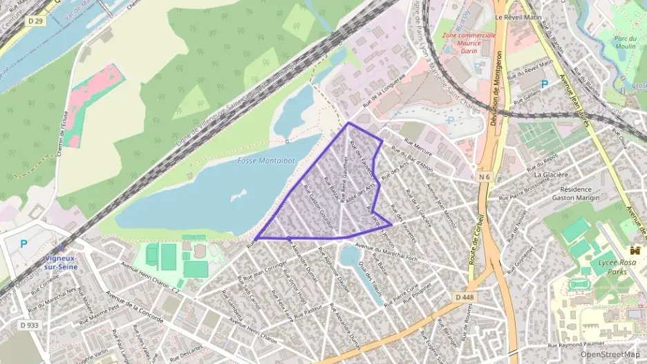 Appartement 53 m² deux pieces à vendre à Vigneux-sur-Seine