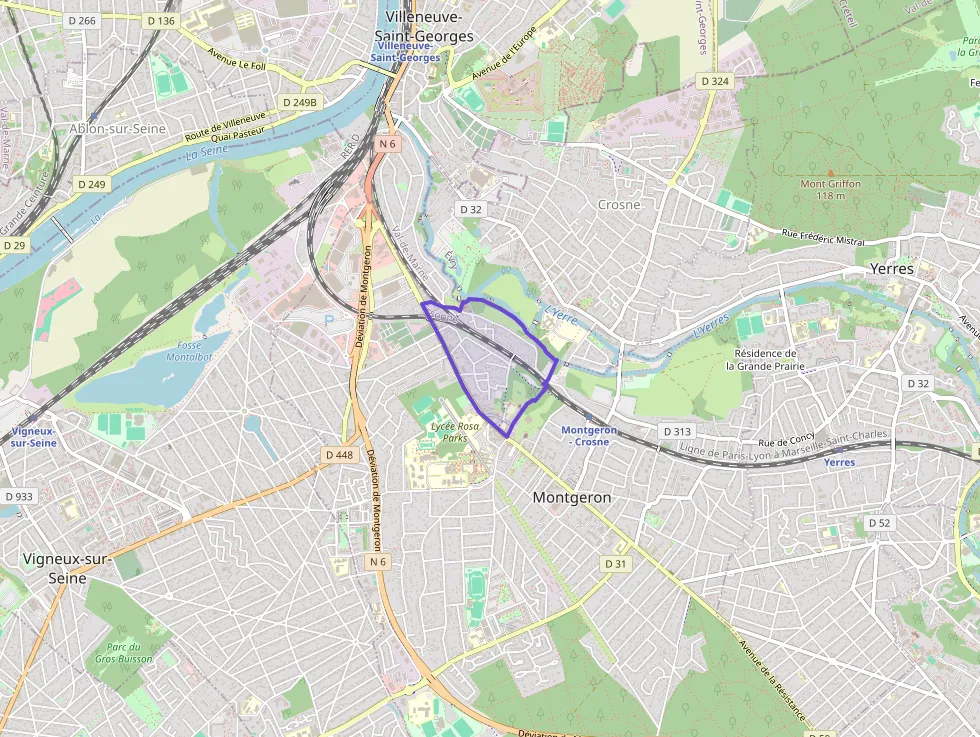 Appartement 49 m² deux pieces à vendre à Montgeron